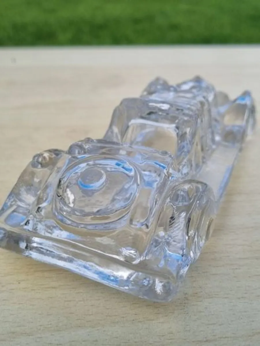Vintage glass model Mercedes SSK - Image 4