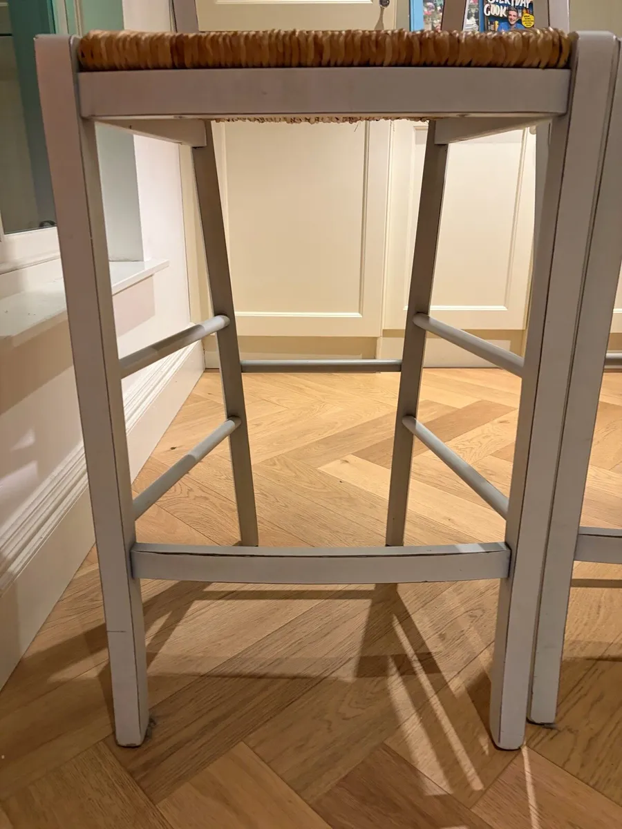 Kitchen stools x 2- Meadows and Byrne - Image 4