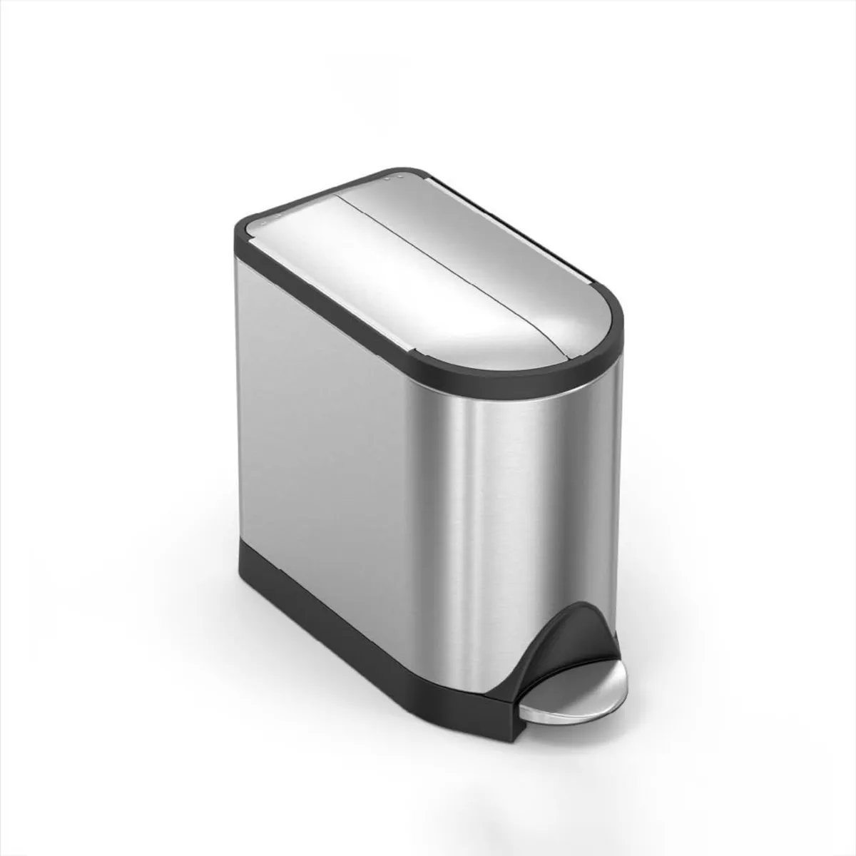 30L Slim Butterfly Kitchen Pedal Bin - Image 1