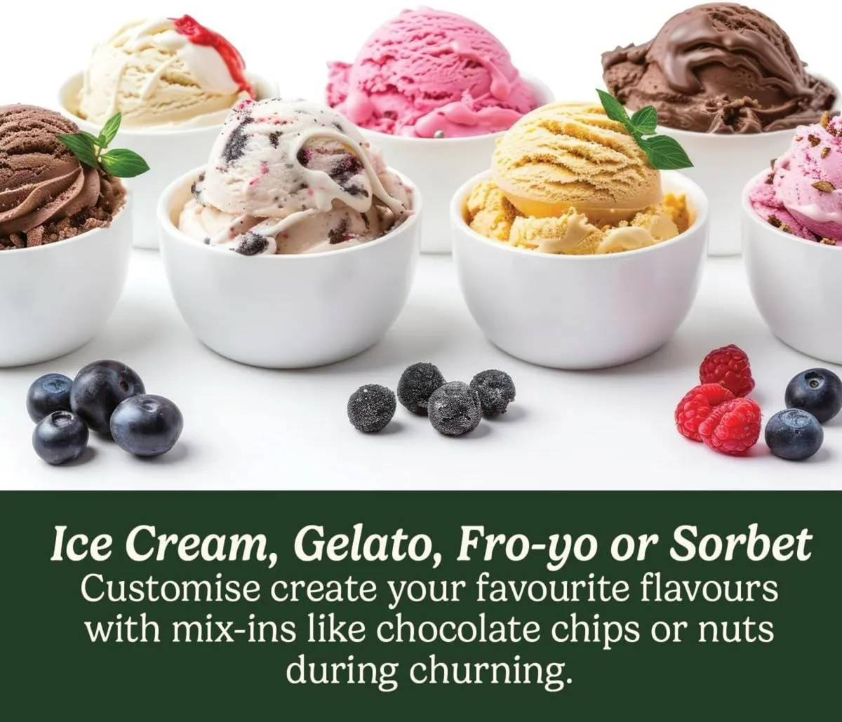 Deluxe Ice Maker Frozen Yogurt Sorbet Homemade - Image 3