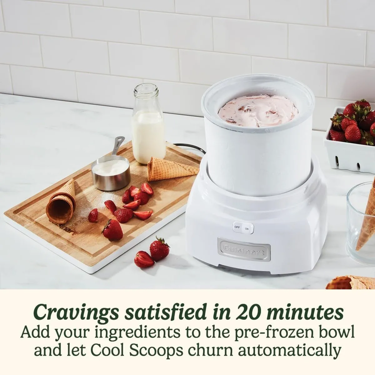 Deluxe Ice Maker Frozen Yogurt Sorbet Homemade - Image 4