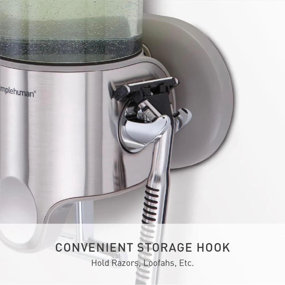 444ML Triple Wall Mounted Soap Dispenser Pump - Image 4