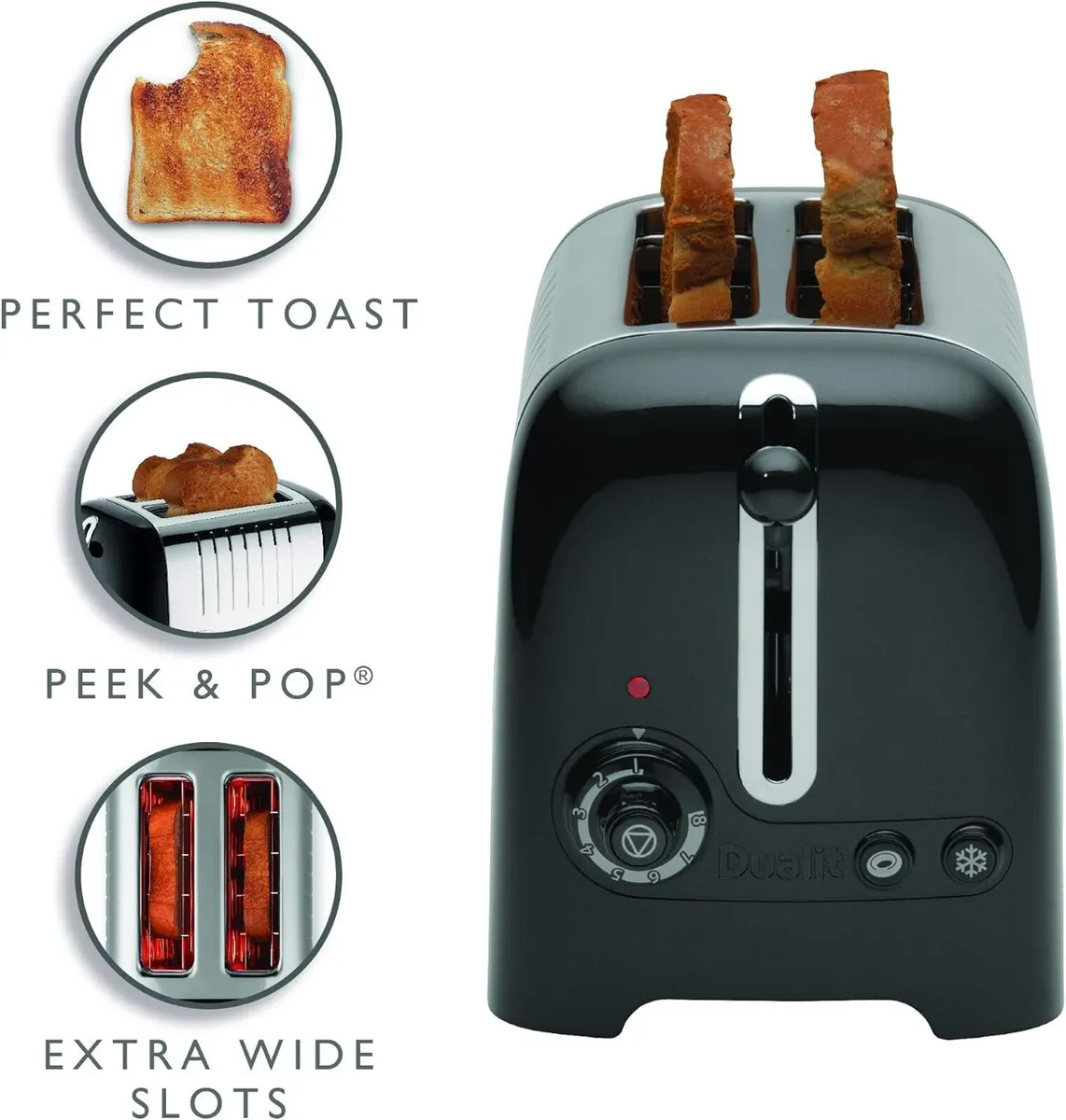 2 Slice Lite Toaster - Image 3