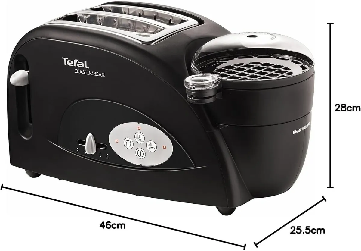 Toast N Bean 2 Slice Toaster and Maker - Image 2