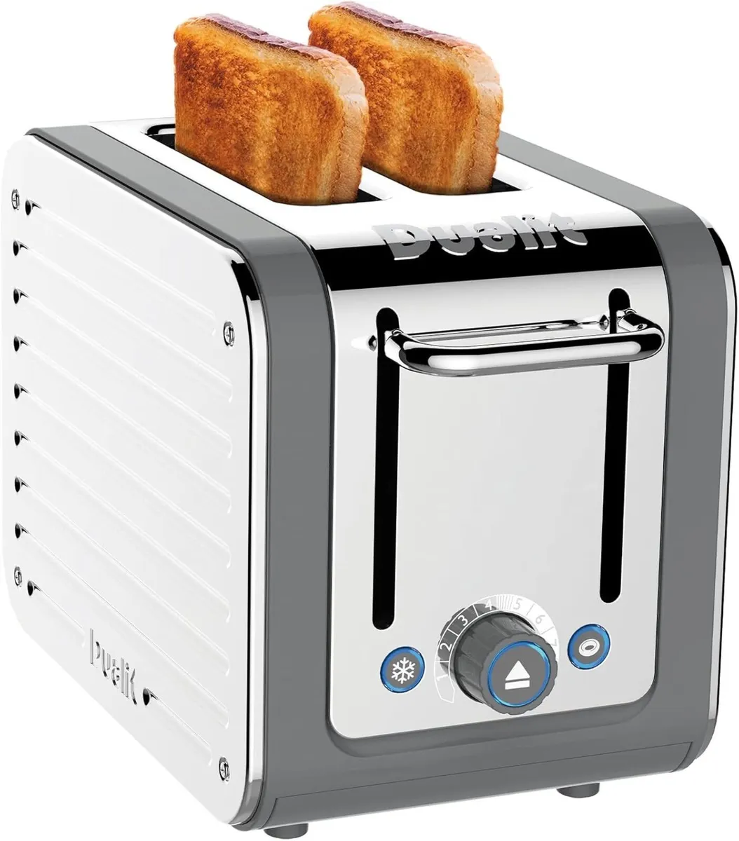 Architect 2 Slice Toaster Brushed Stainless Steel - Image 1