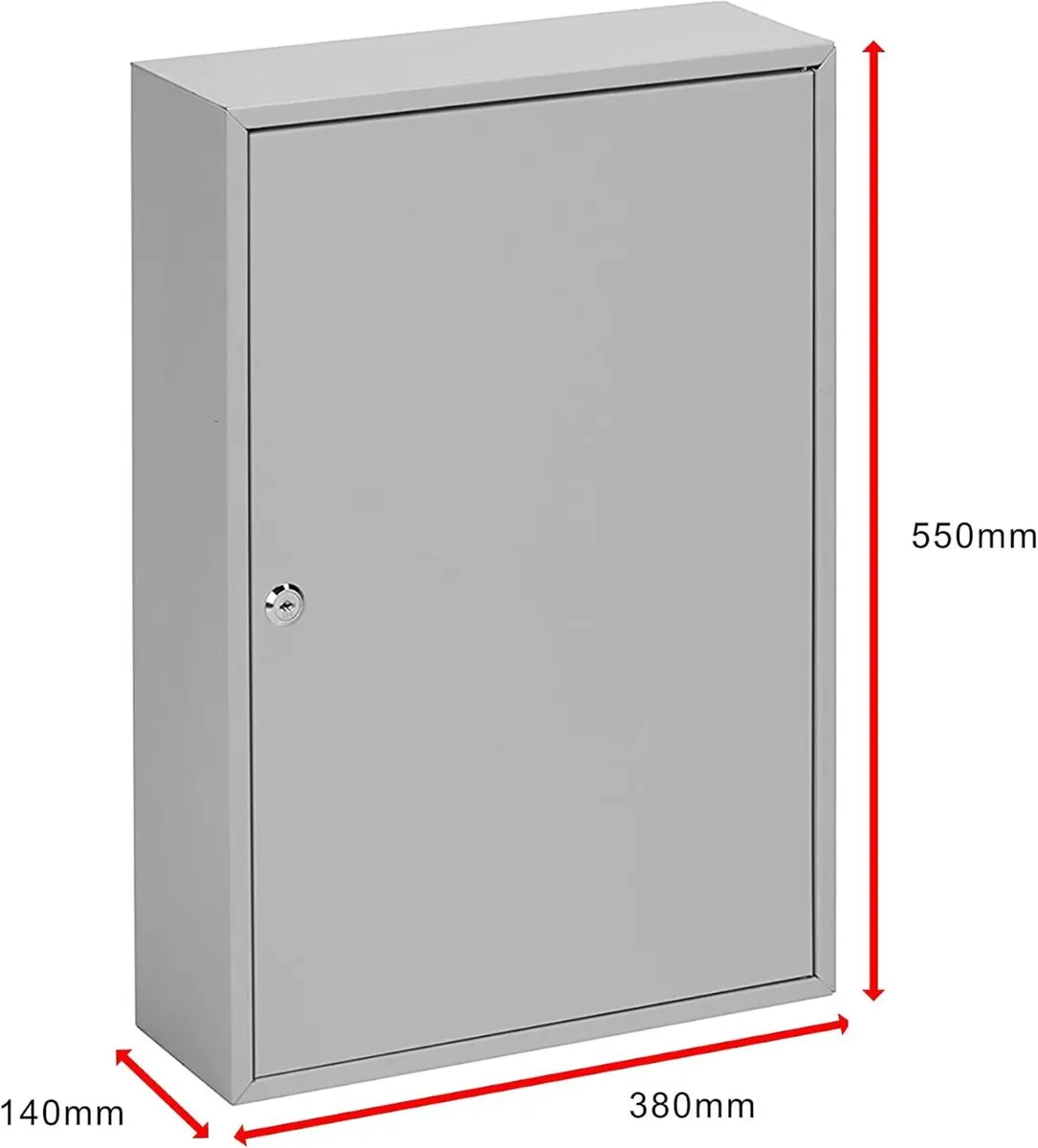 Single Door Key Cabinet with 150 Hooks - Image 2
