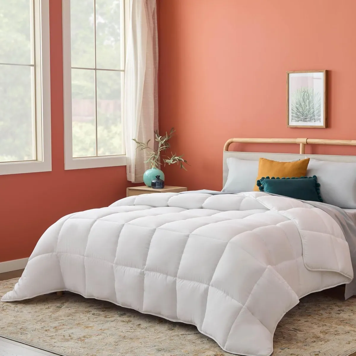 All-Season Down Alternative Quilted Comforter - Image 1