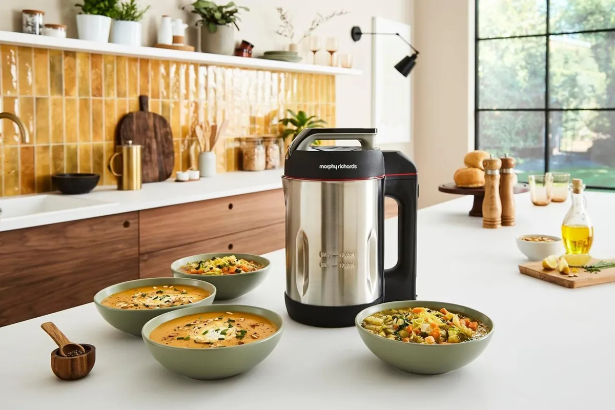 Sauté Soup Maker 1.6L 4 Settings Smooth Chunky - Image 2
