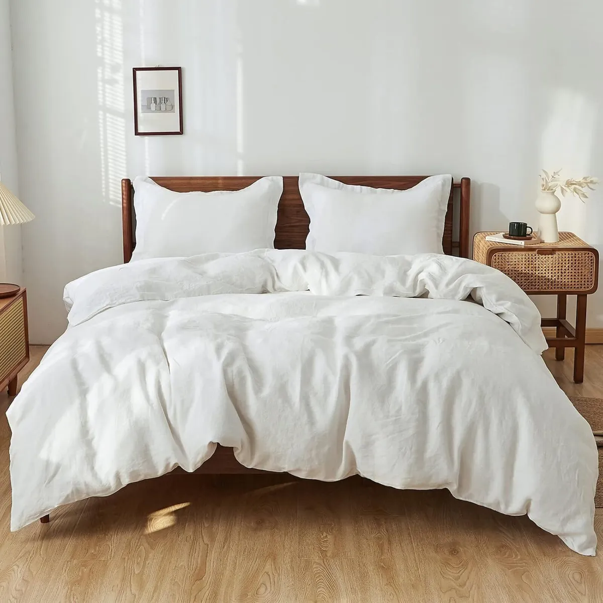 Super King Duvet Cover Set-100% Linen Cover-1 - Image 1