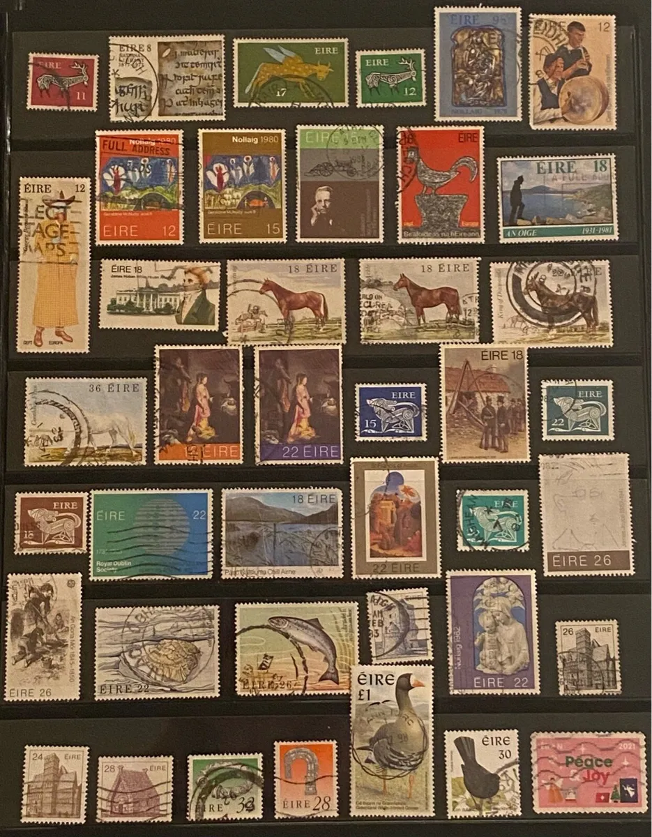 Ireland stamp lot - Image 1