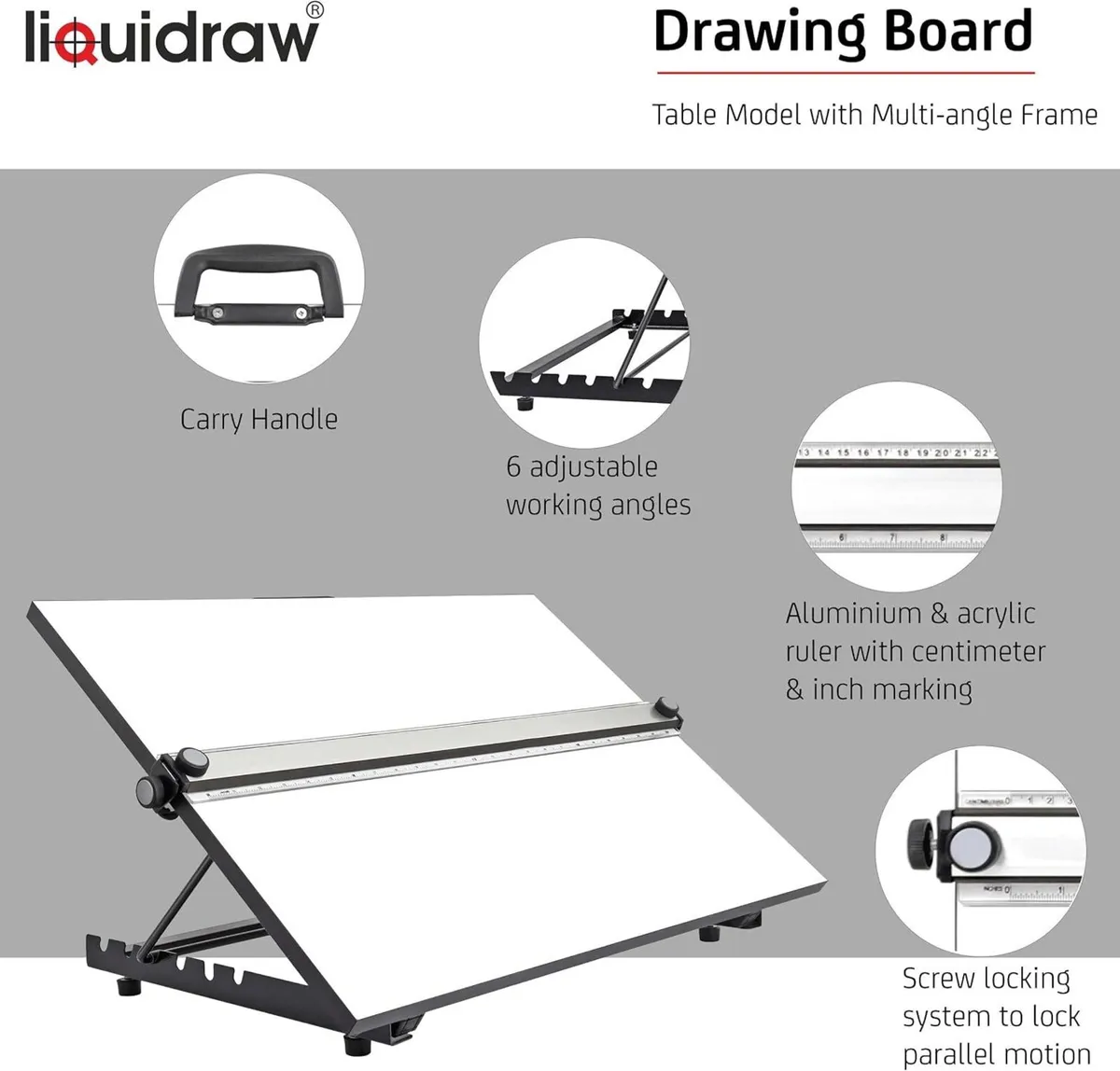A2 Drawing Board with Parallel Motion Table Model - Image 4
