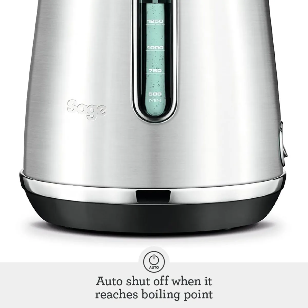 Soft Top Luxe Quiet Electric Kettle Truffle - Image 3