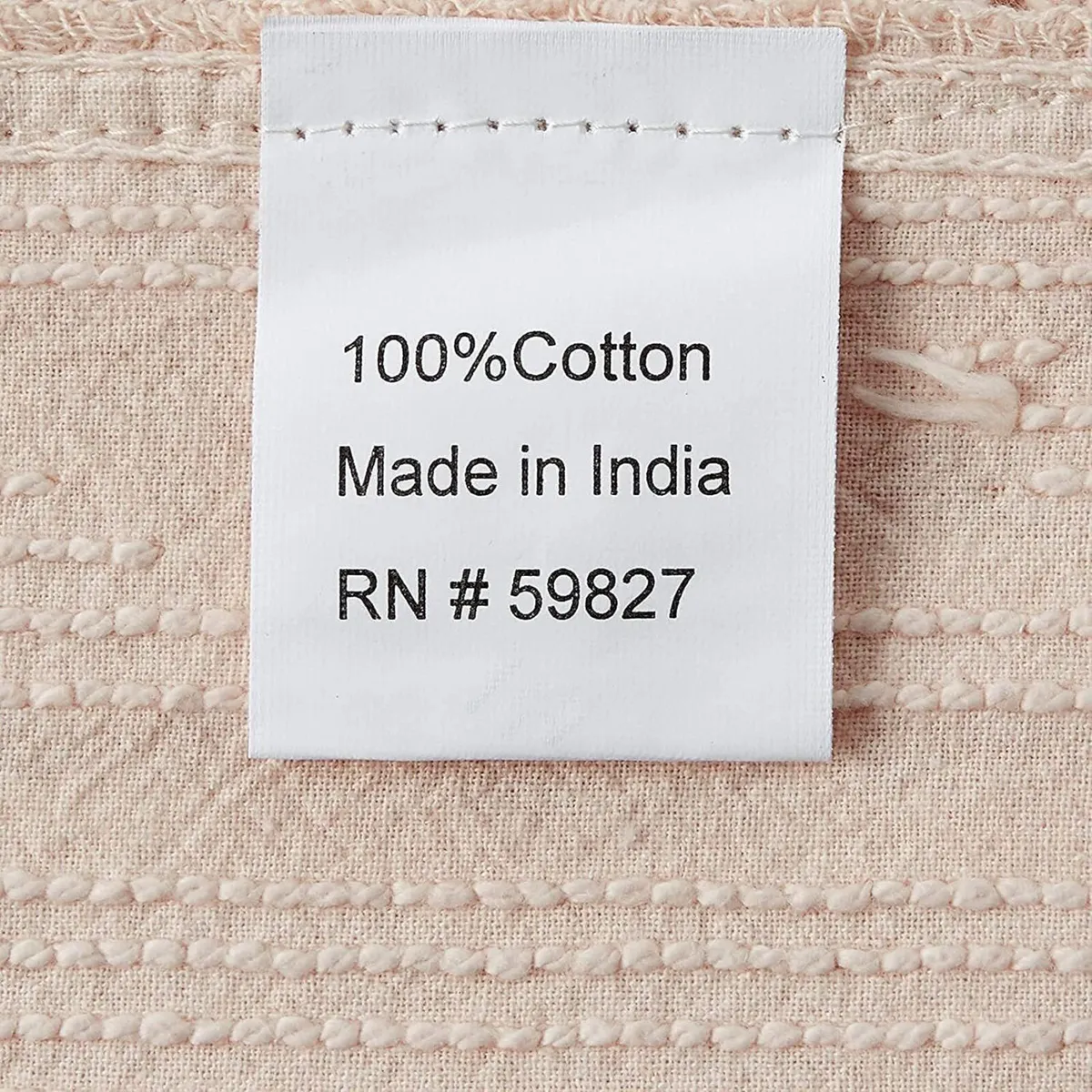 Medallion Chenille Bedspread Queen Blush - Image 4