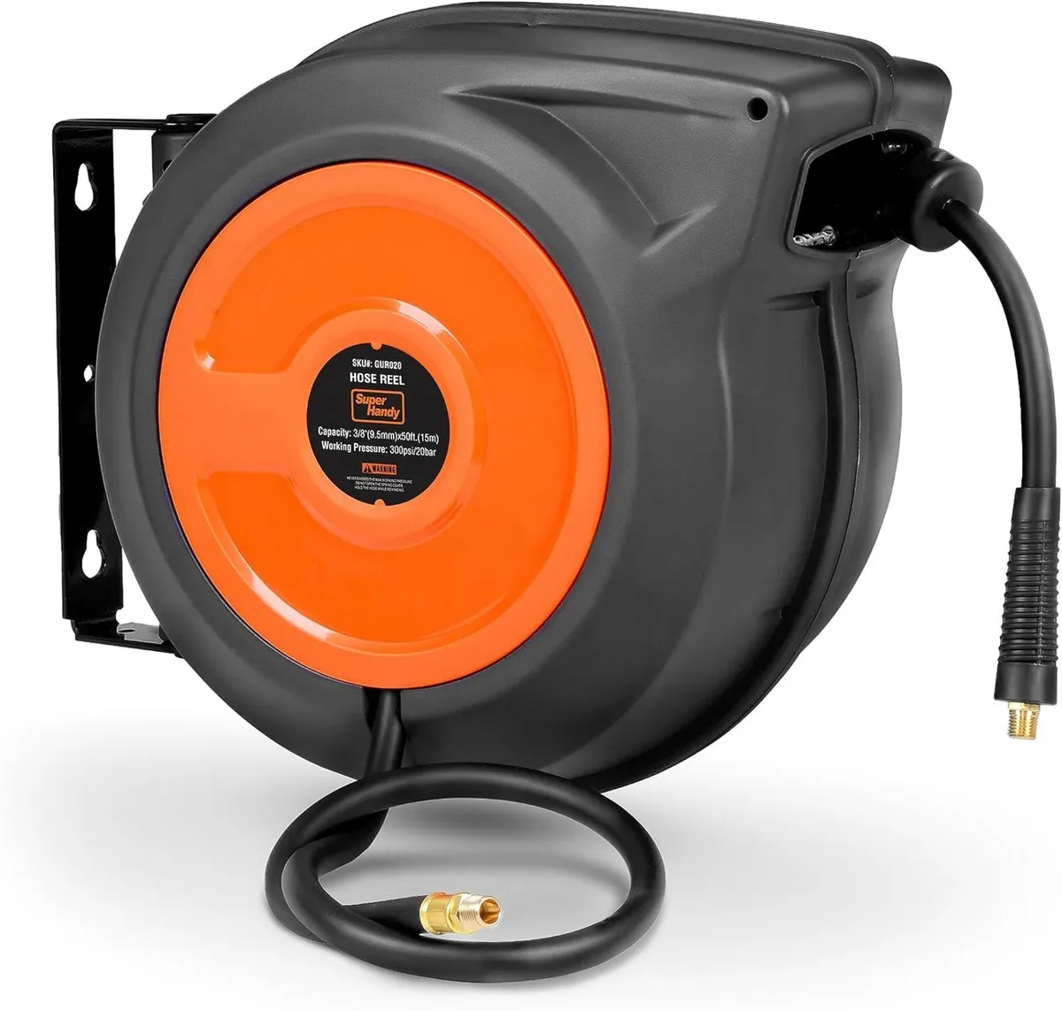 Retractable Air Hose Reel 3 8in X 15m - Image 1