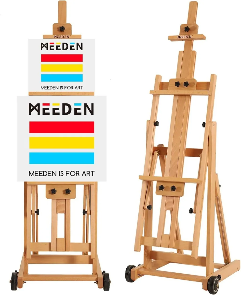 Easel Stand Artist H-Frame Art Easels for Painting - Image 1