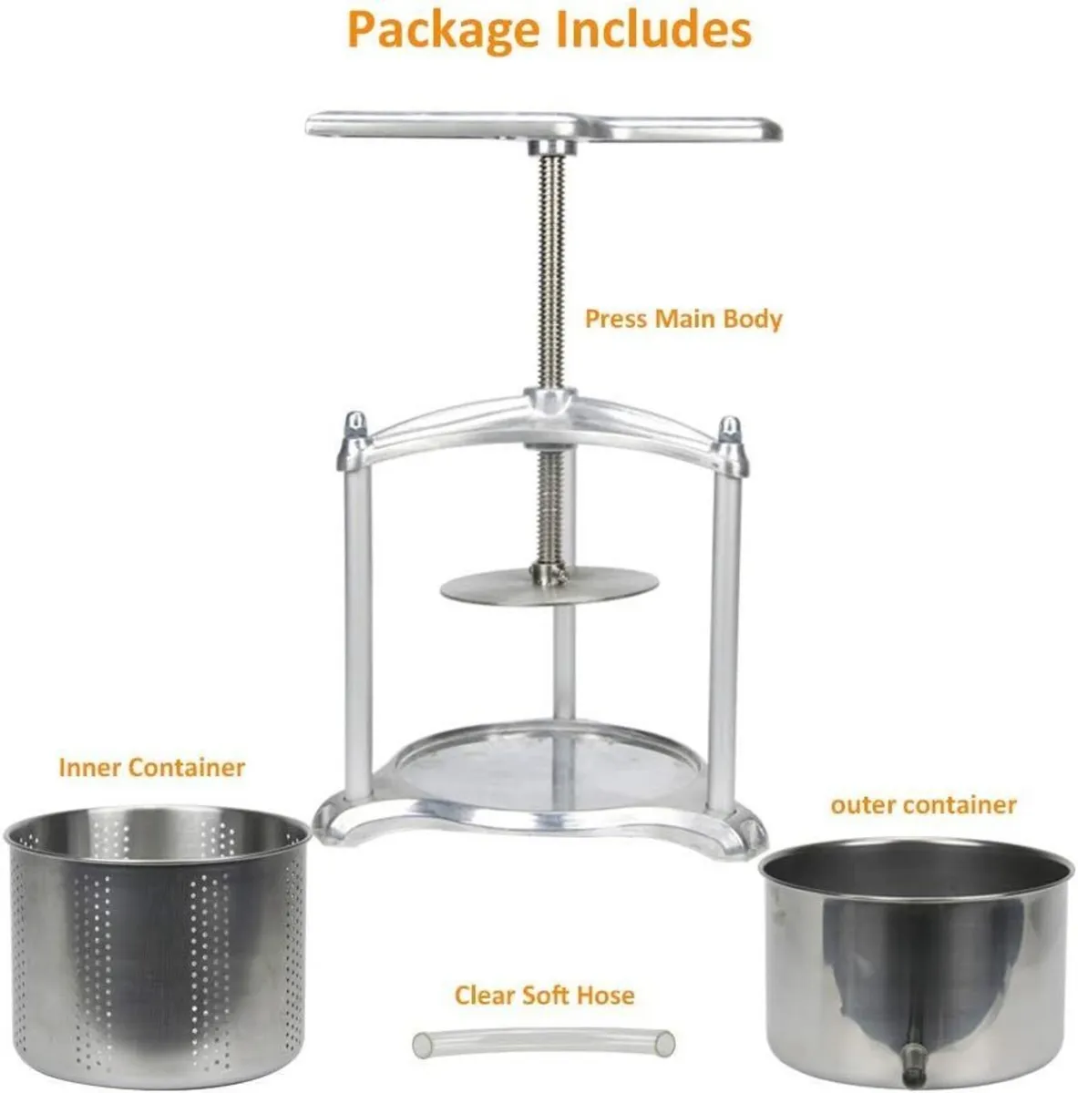 Fruit Press Grape for Wine Cider Making Vegetables - Image 4