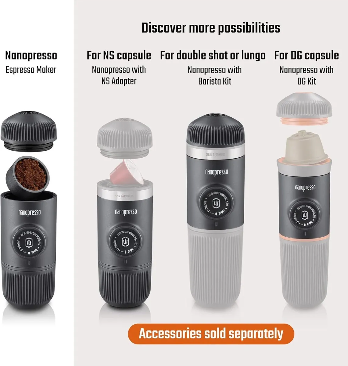 Nanopresso Portable Espresso Maker Bundled - Image 2
