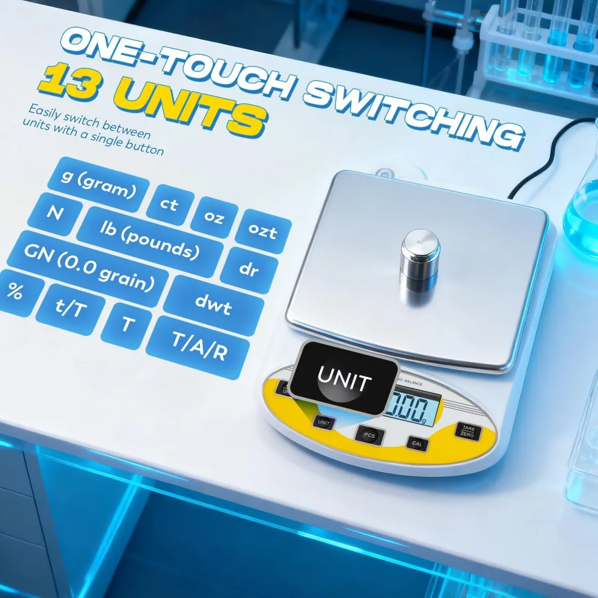 Lab Digital Scale 5KG 0.01g - Image 4