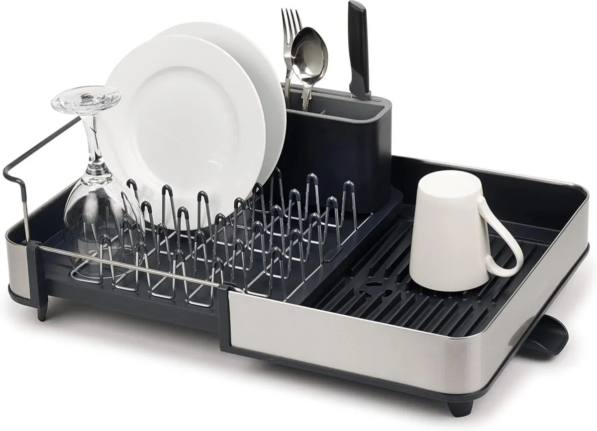 Extend Steel Expandable Dish Drainer Rack - Image 1