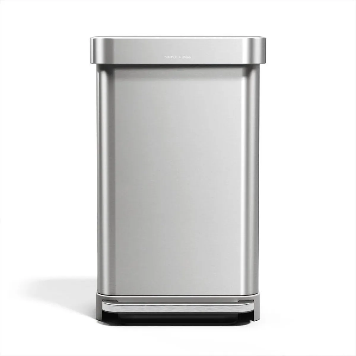 45L Rectangular Kitchen Pedal Bin with Liner - Image 1