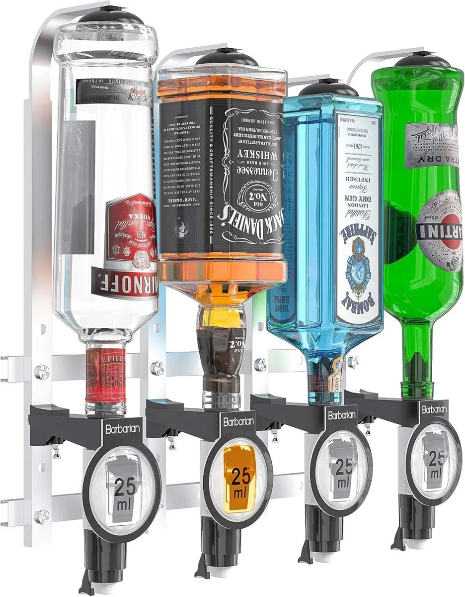 4 6 Bottle Optics for Spirits Bar Butler - Image 1