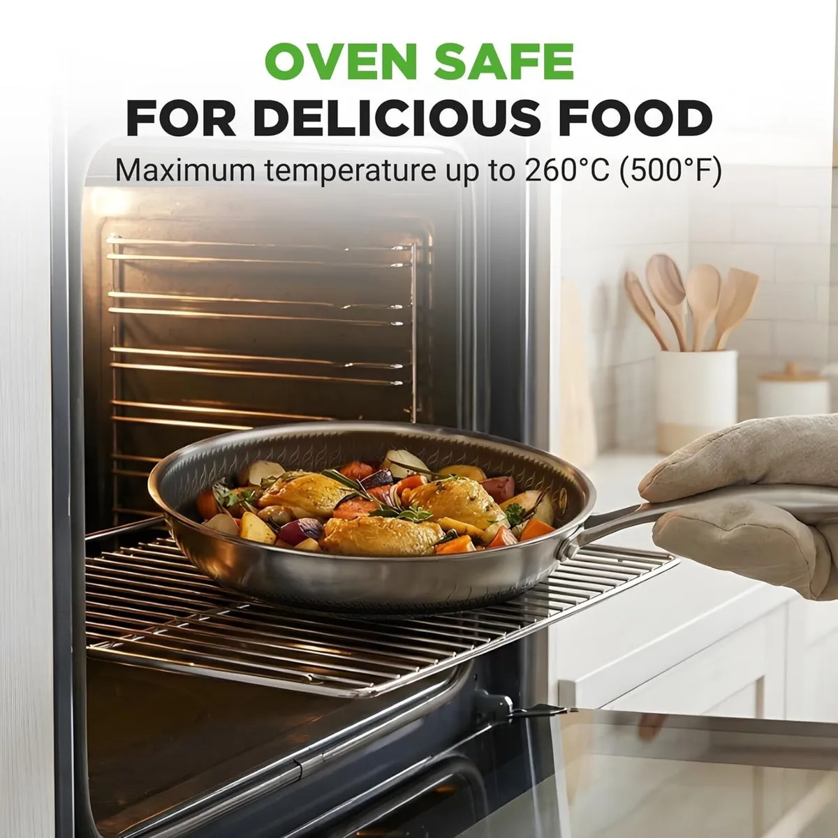 Steel Pan Set 7-Piece Frying Saucepan Non Stick - Image 4