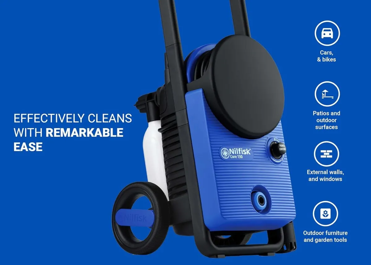 130 High Pressure Washer with Power Control - Image 3