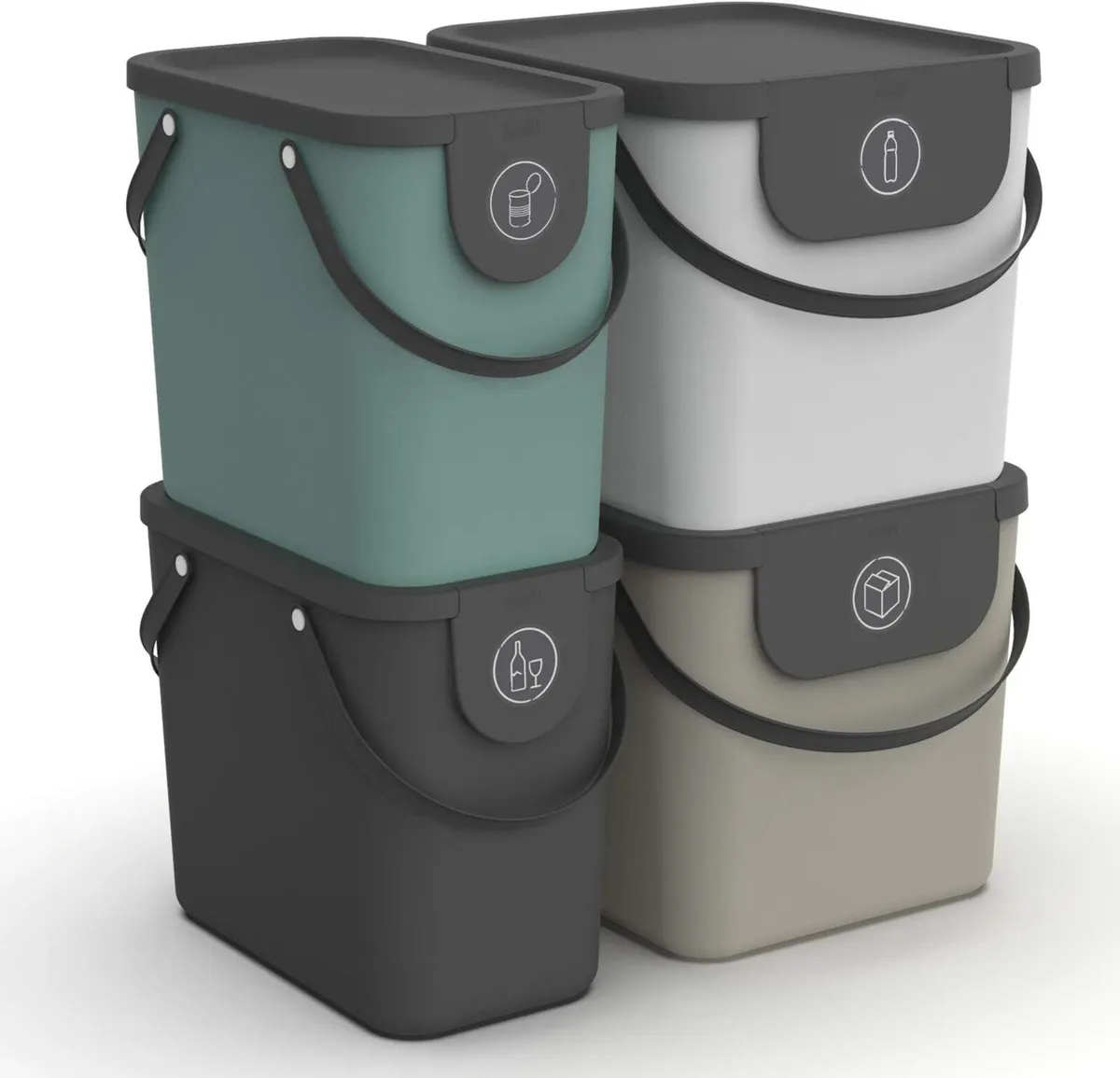 Kitchen Bin Set 2 X 25L 2 - Image 1