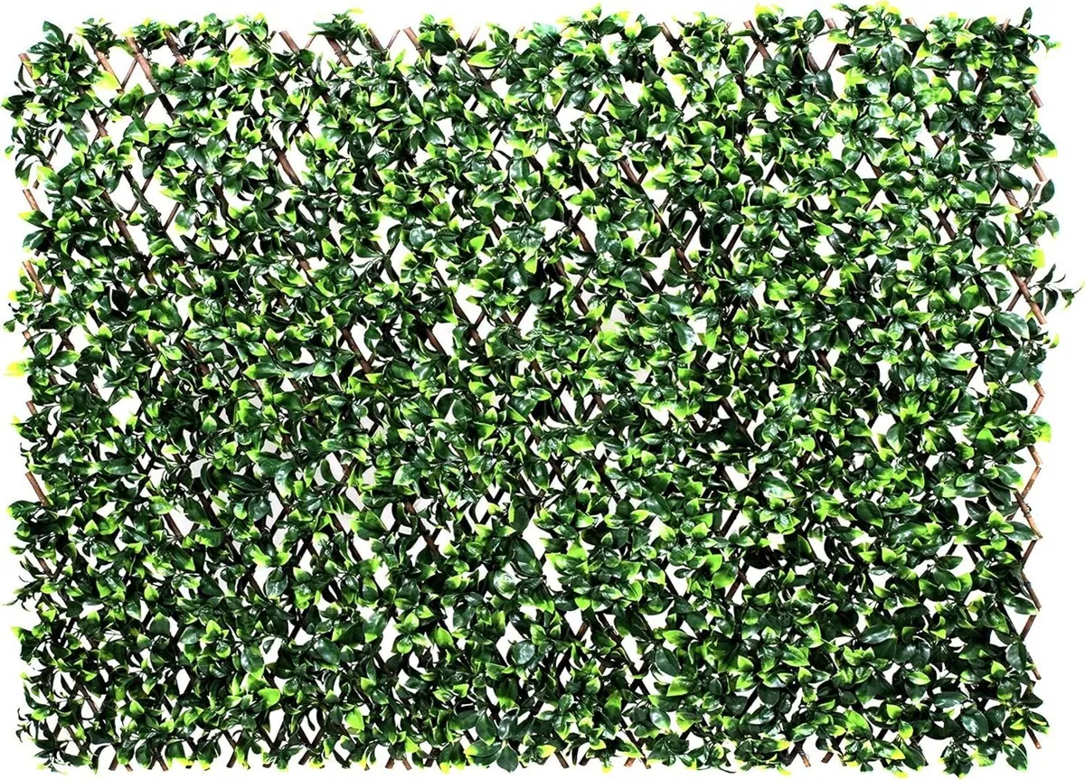 Trellis Artificial Expanding Willow Fence - Image 1