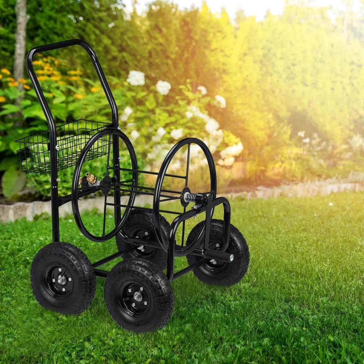Hose Trolley Up to 75 Meters 4 Rubber - Image 2