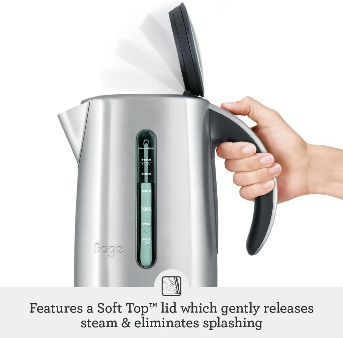 Smart Kettle Electric 5 Settings Brushed - Image 4