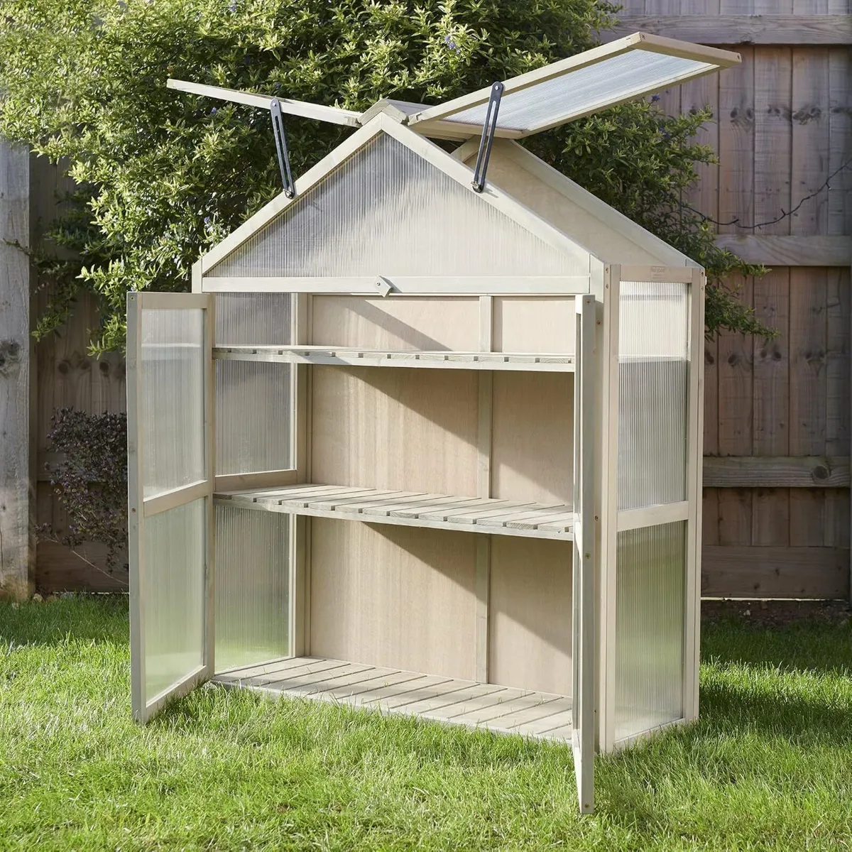 Feelgooduk Large Cold Frame Greenhouse Flower - Image 4