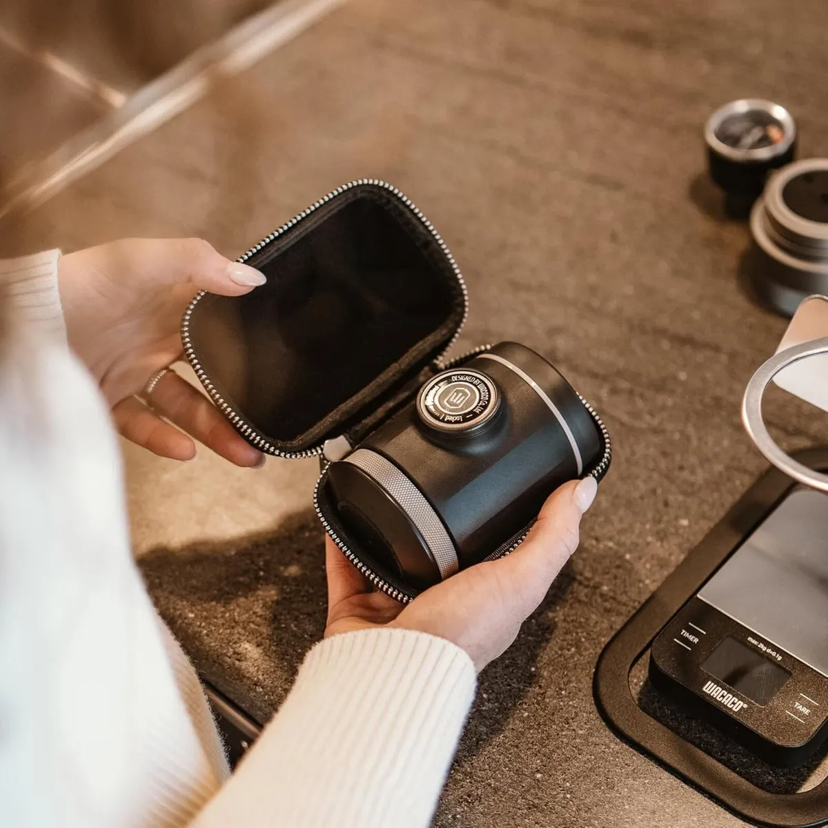 Portable Coffee Maker Pro-Level Naked Portafilter - Image 3