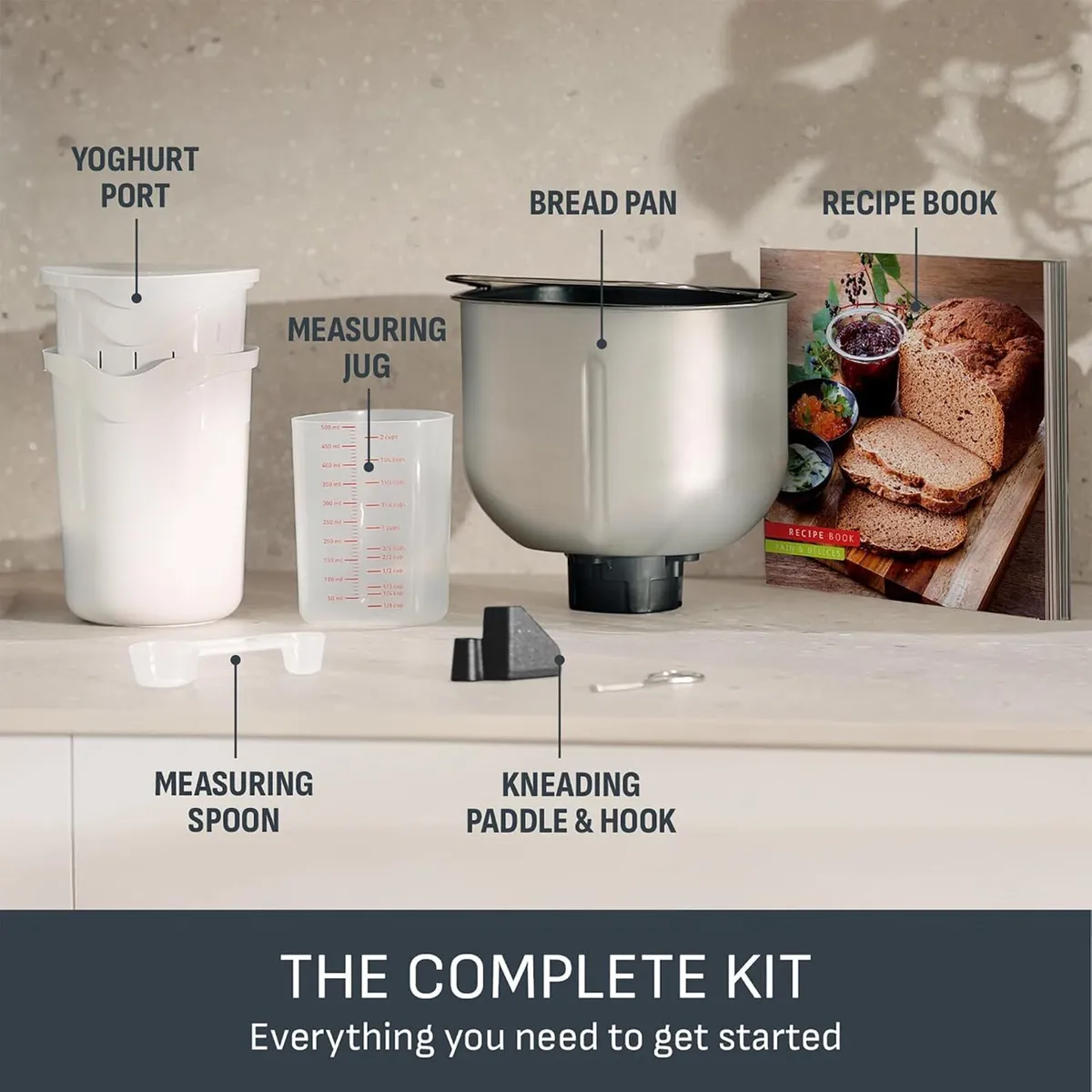 Bread Maker 20 Automatic Programs 15-Hour Delay - Image 3