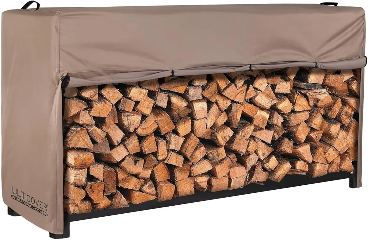 Waterproof Firewood Racks Cover 8 Feet - Image 1