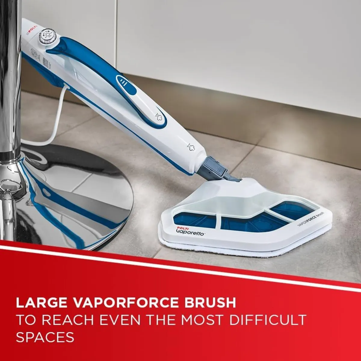 Double 2-In-1 Steam Mop with Portable Cleaner - Image 4