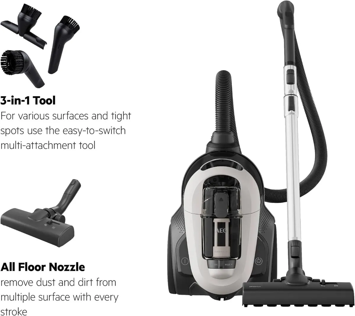 Bagless Vacuum Cleaner Lightweight and Compact - Image 2