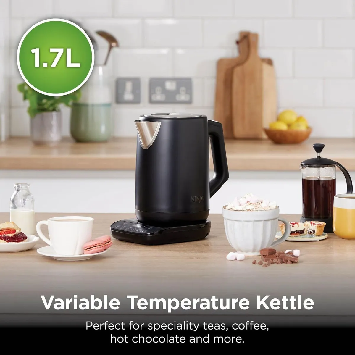 Perfect Temperature 1.7L Kettle Rapid Boil Matte - Image 2