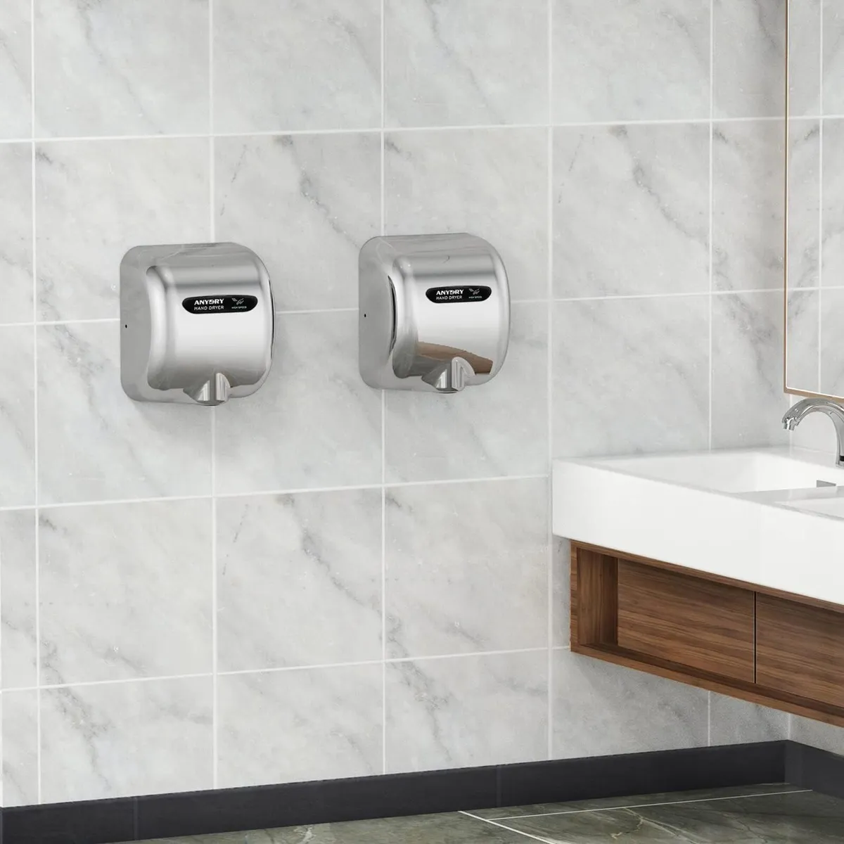 2800b Commercial Hand Dryer for Toilets - Image 2
