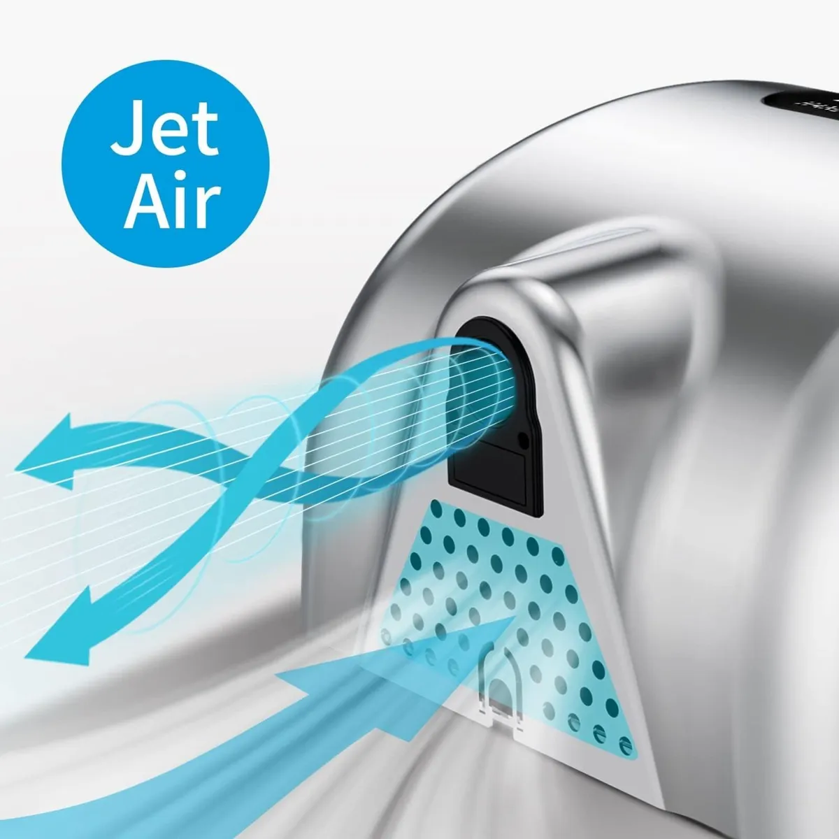 2800b Commercial Hand Dryer for Toilets - Image 3