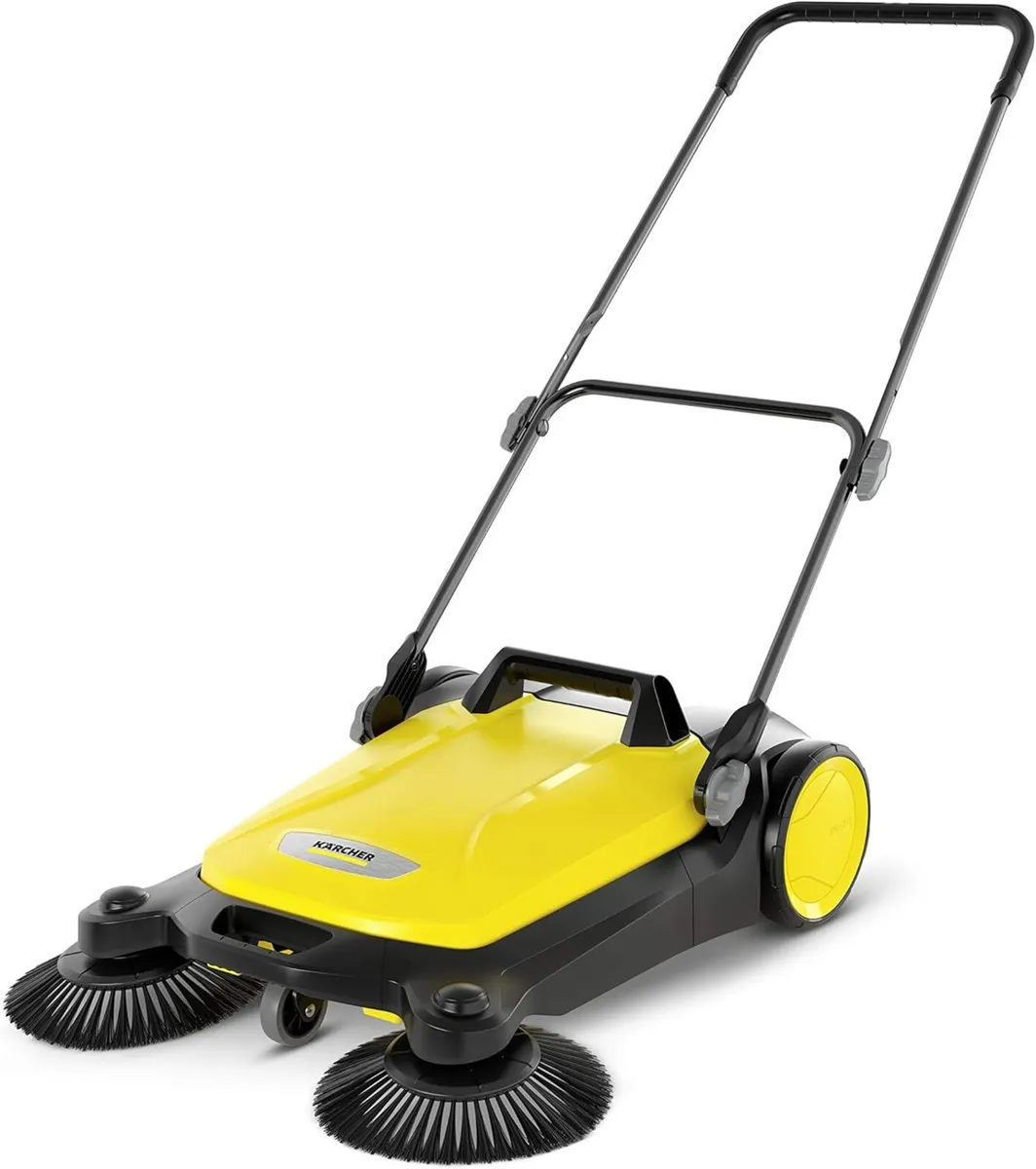 Karcher S 4 Twin Push Sweeper with Brushes - Image 1