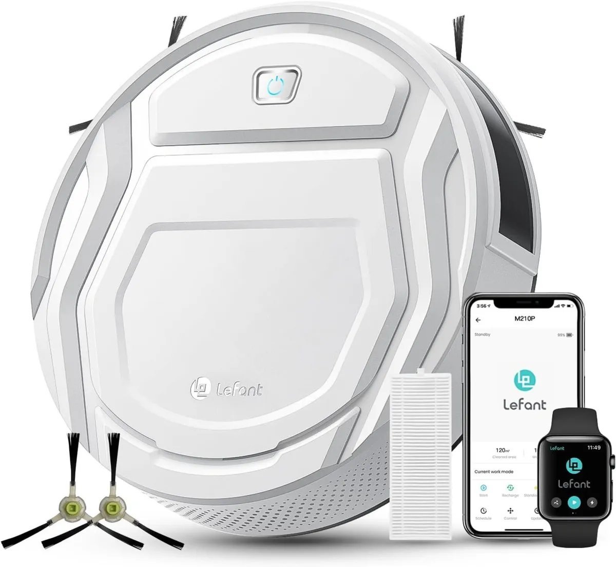 M210 Robot Vacuum Cleaner 2200pa - Image 1