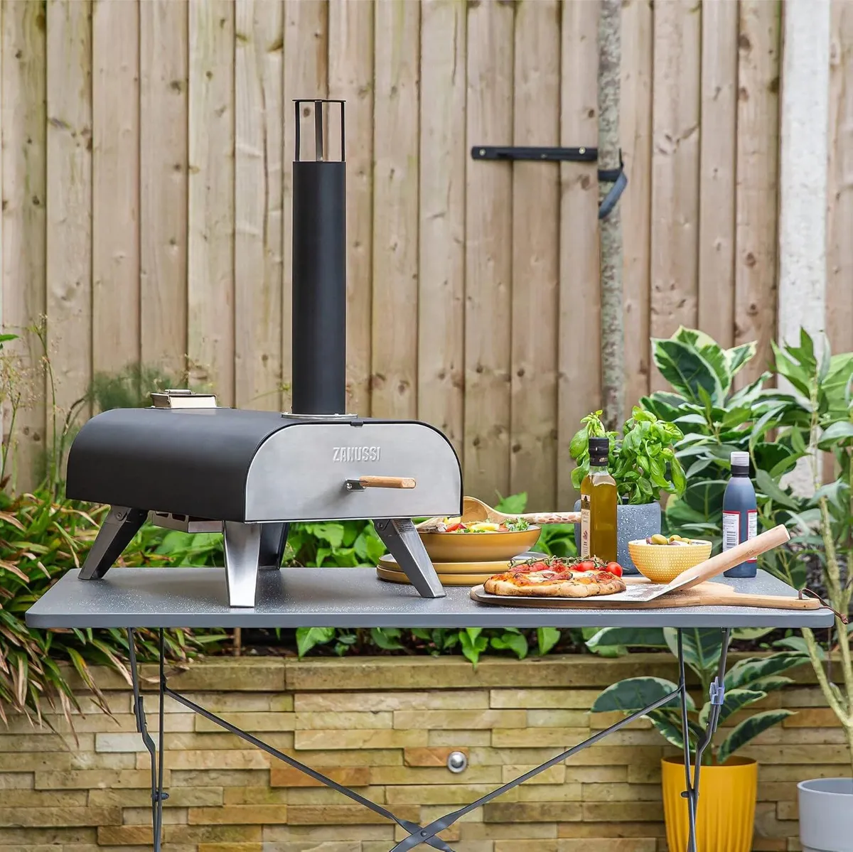 Outdoor 12 Inch Wood Pellet Portable Fired Pizza - Image 4
