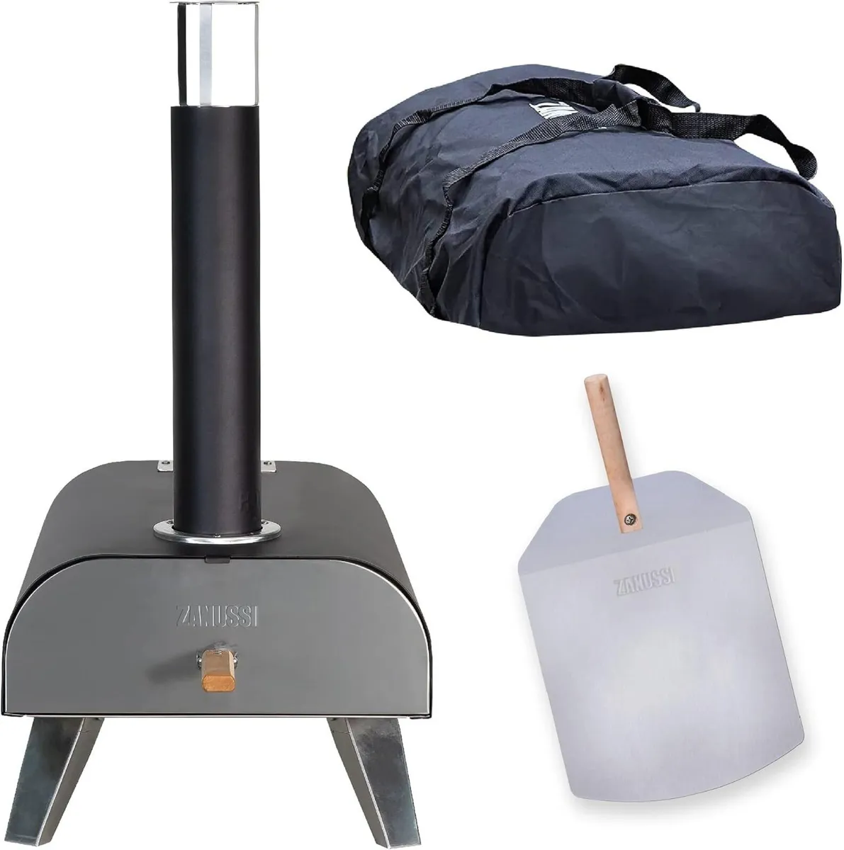 Outdoor 12 Inch Wood Pellet Portable Fired Pizza - Image 1
