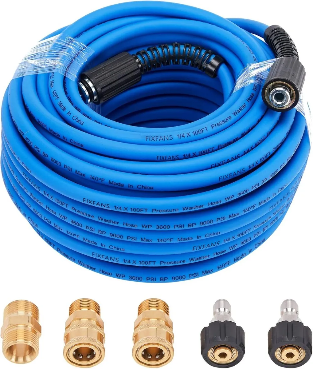 Pressure Washer Hose 100FT 30m X 1 4 - Image 1