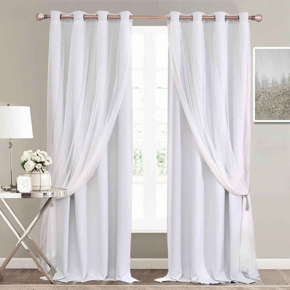Double-Layered Curtains Mix and Match - Image 1