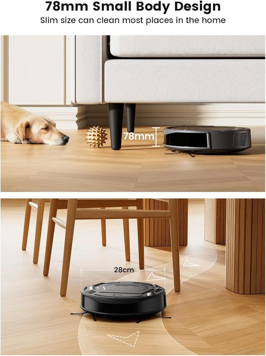 M210pro Robot Vacuum Cleaner 4000pa Suction - Image 4