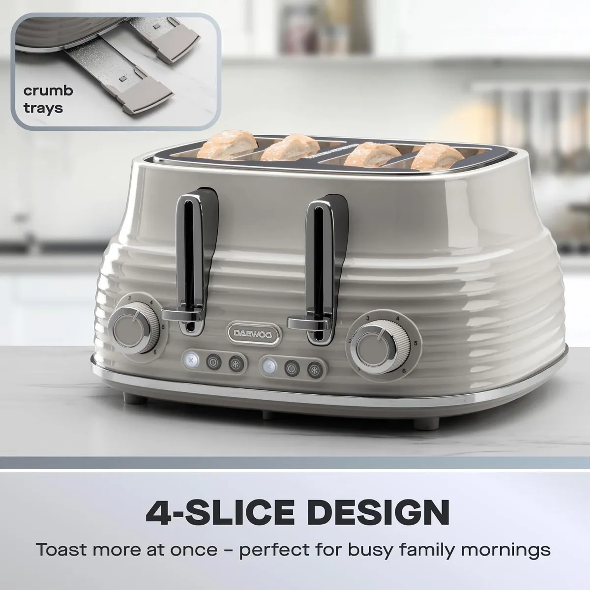 Sienna Kettle and Toaster Set 1.7L 3KW Rapid - Image 4