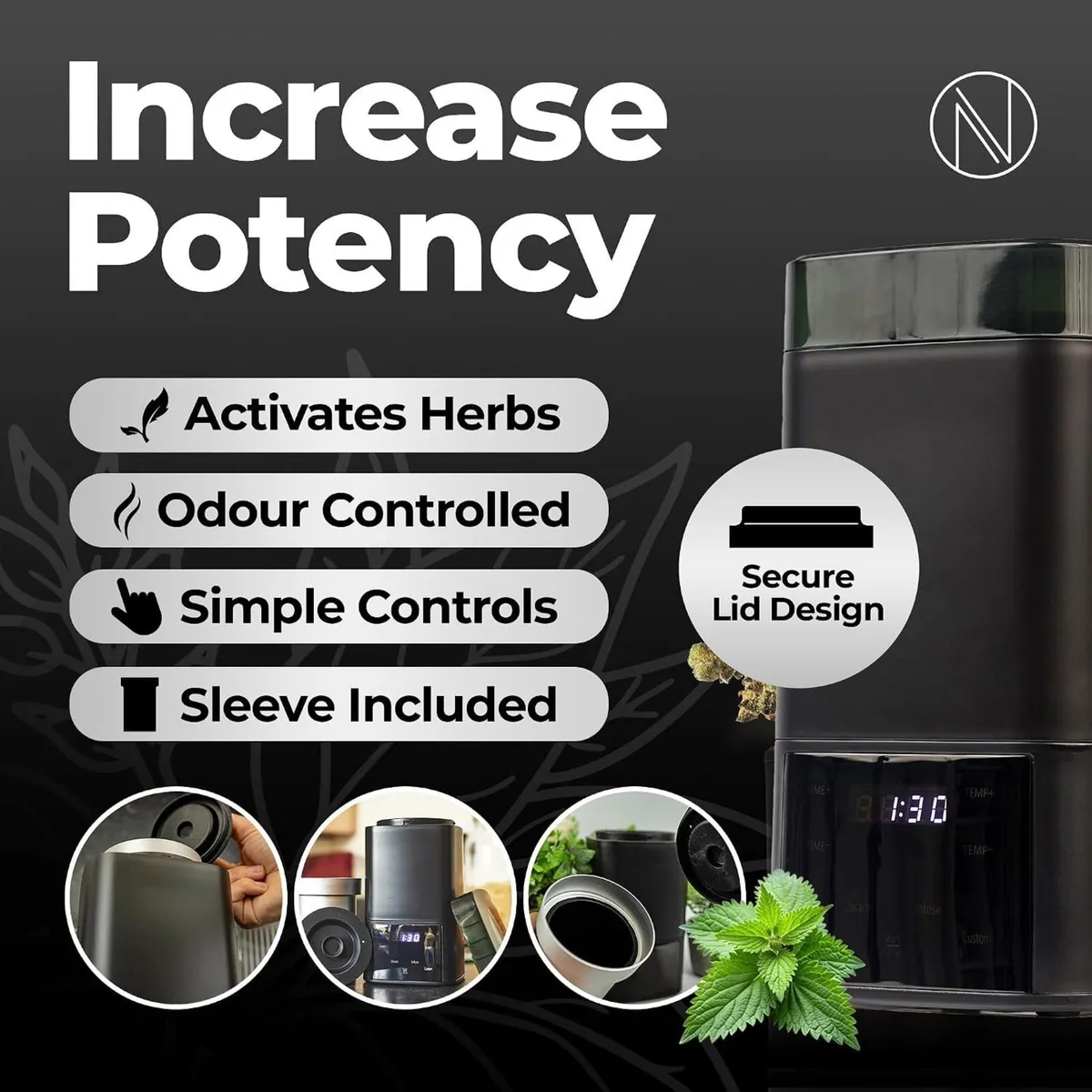 Boost Decarboxylator Infuser Mess-Free Container - Image 3