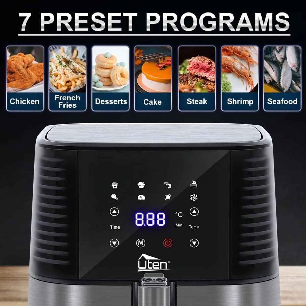 Air Fryer 5.5L Oil Free Fryers Oven - Image 2